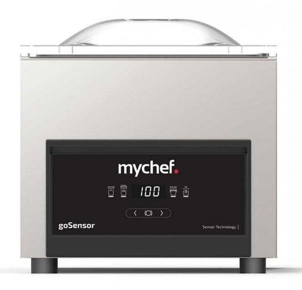 Pakowarka próżniowa komorowa goSENSOR S | nastawna | listwa 315 mm | pompa BECKER 8 m3/h | 0,73 kW | 388x519x389 mm | TGS8K1E2