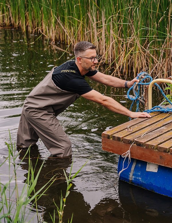 Spodniobuty oddychające AIR CARP Aj Group - PROS