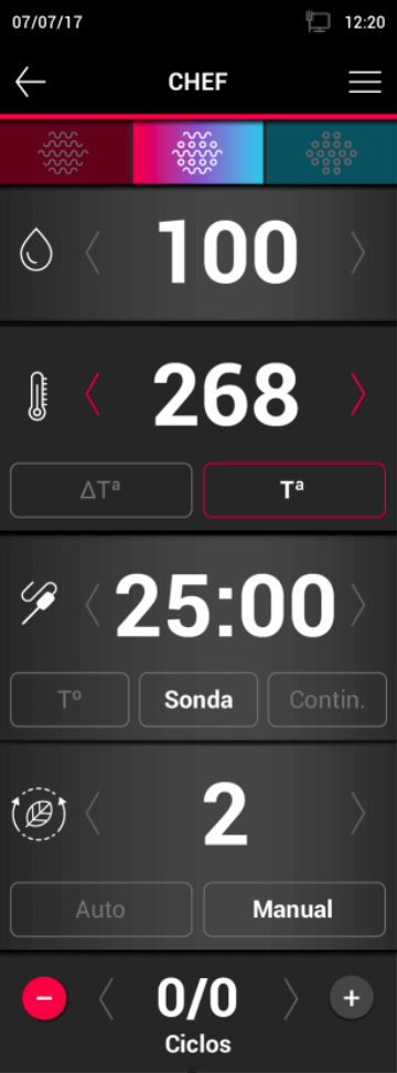 Piec konwekcyjno-parowy elektryczny | automatyczny system myjący | 10xGN2/1 | 27,9 kW | 400 V | Mychef iCook 102E