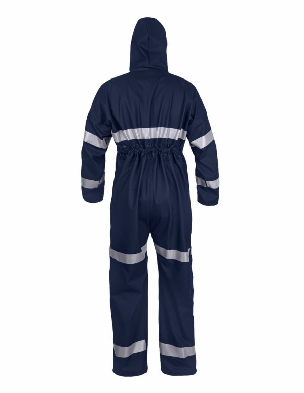 WATERPROOF OVERALLS WITH REFLECTIVE TAPES 104/R