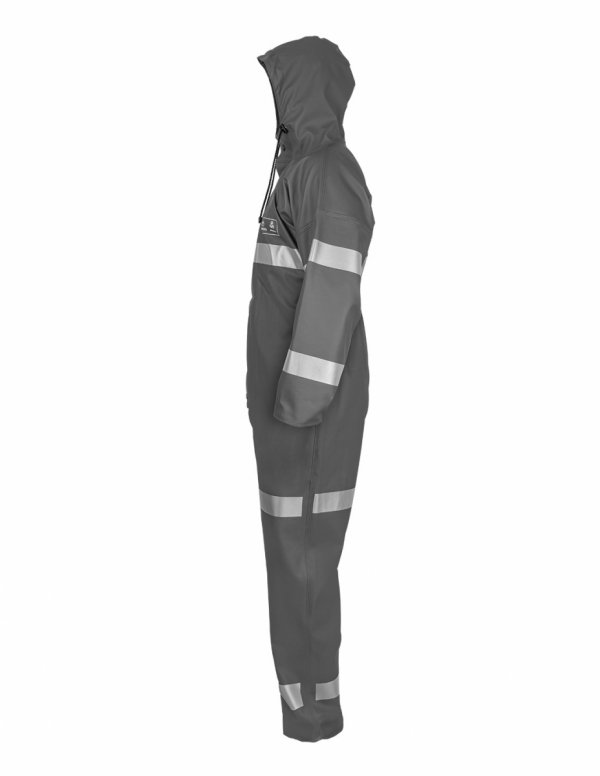 WATERPROOF OVERALLS WITH REFLECTIVE TAPES 104/R