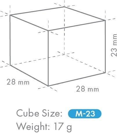 Kostkarka do lodu Hoshizaki IM-13W0PE-U-23 | 116 kg/24h | chłodzona wodą | sanityzacja UVC |  kostka sześcian | 28x28x23 mm