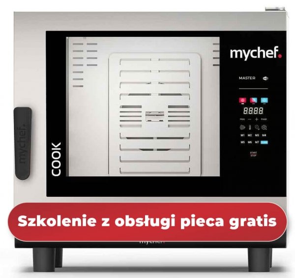 Piec konwekcyjno-parowy elektryczny | automatyczny system myjący | 6xGN1/1 | 9,3 kW | 400 V | Mychef COOK MASTER 061E TSC | System TSC - najwyższa stabilność temperatury