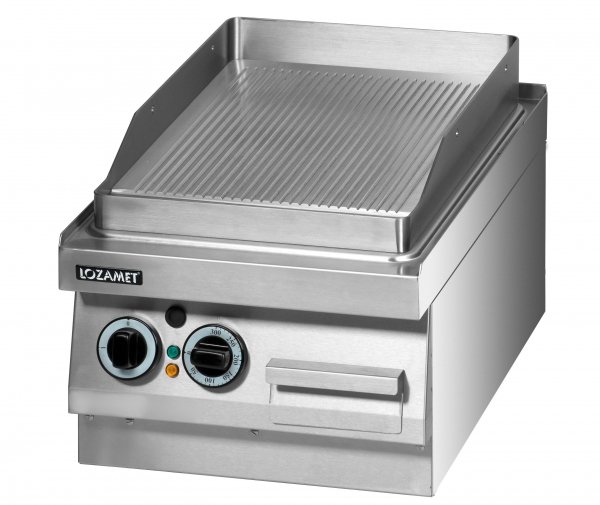 Grill płytowy elektryczny (płyta ryflowana) leg.220 Lozamet