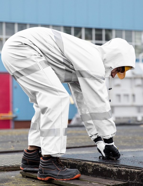 WATERPROOF OVERALLS WITH REFLECTIVE TAPES 104/R
