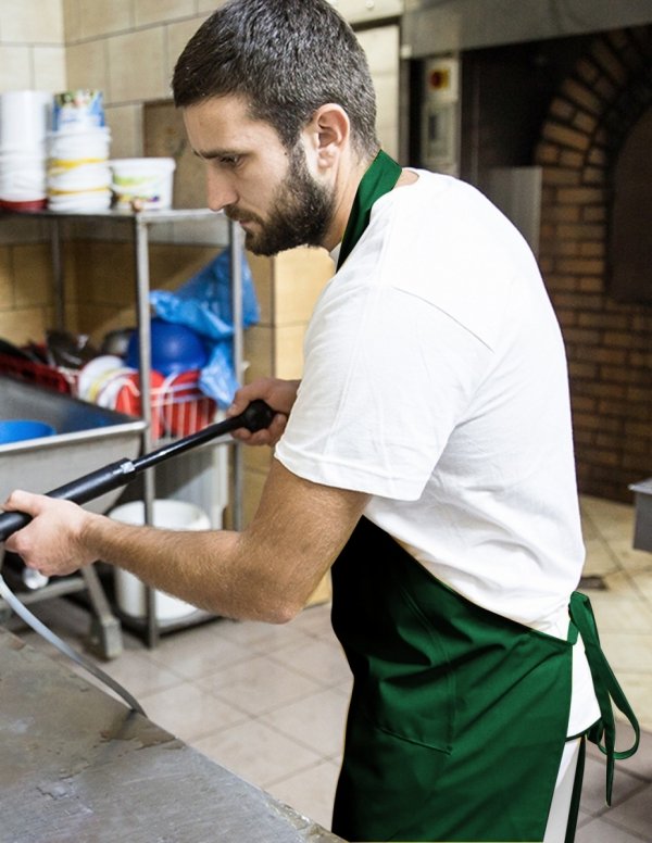 WATERPROOF APRON WITH ROUND REINFORCEMENT 082