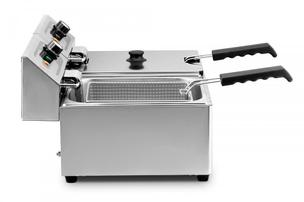 Frytownica elektryczna RQF6L2 | podwójna | 2x6 l | 2x3 kW