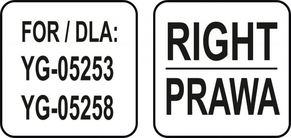 PROWADNICA PRAWA DO PÓŁKI 333*430