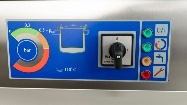 Kocioł warzelny elektryczny z grzaniem pośrednim | opcja mieszadła | 24 kW | 400V | 150 l | 900x900x900 mm | RQLR-151E