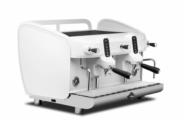Ekspres kolbowy 2-grupowy | Black Moon 2GR White | kolor biały | 4 kW