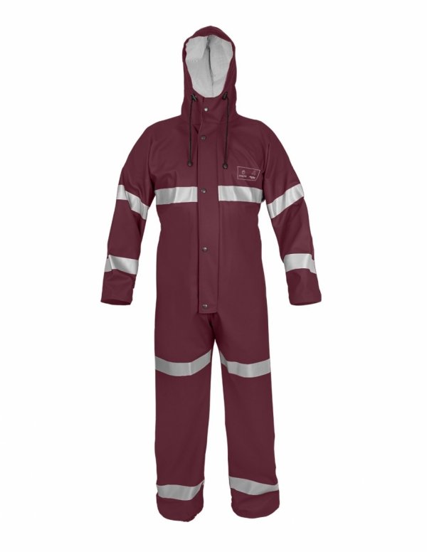 WATERPROOF OVERALLS WITH REFLECTIVE TAPES 104/R