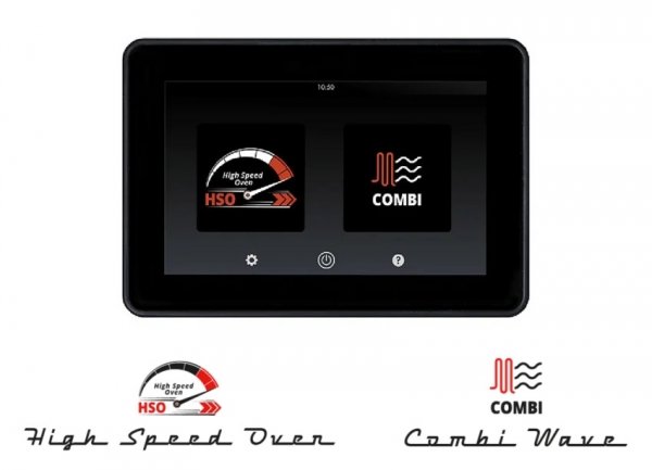 Piec konwekcyjny mikrofalowy | hybrydowy | Lainox Oracle XL Boosted | 6 kW | 400V | stalowy