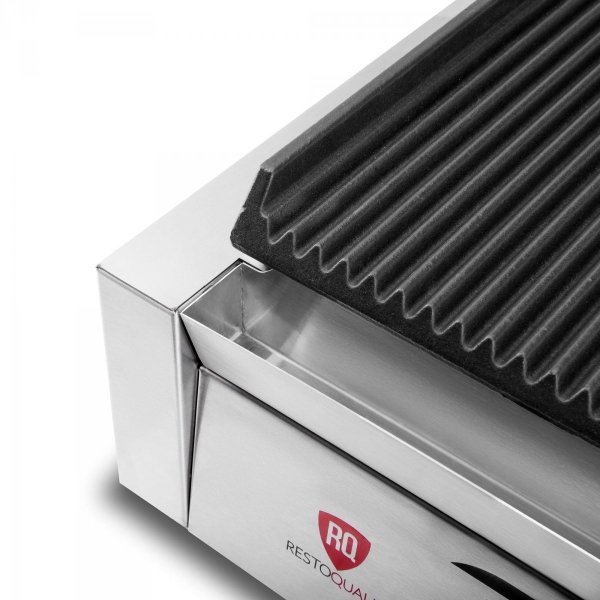 Kontakt grill pojedynczy | ryflowany | Resto Quality | 2,2 kW | RQK812A
