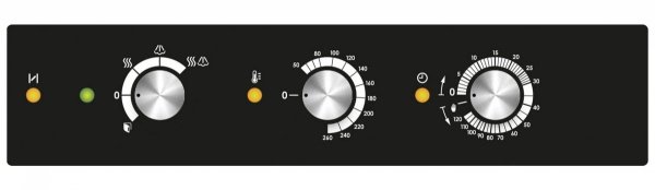 Piec konwekcyjno-parowy ICEM051E | 5x GN 1/1 | 5x 600x400 | Alphatech by Lainox  | sterowanie manualne