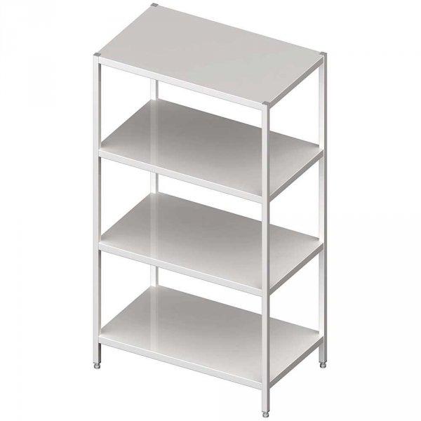 regał magazynowy,półki pełne 800x500x1800 skręcany