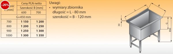 Basen 1-komorowy lo 401 800x700 g450