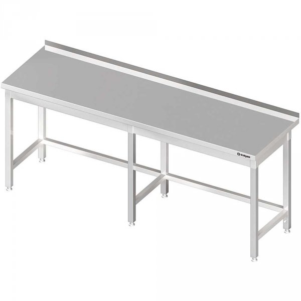 stół przyścienny bez półki 2400x700x850 mm spawany