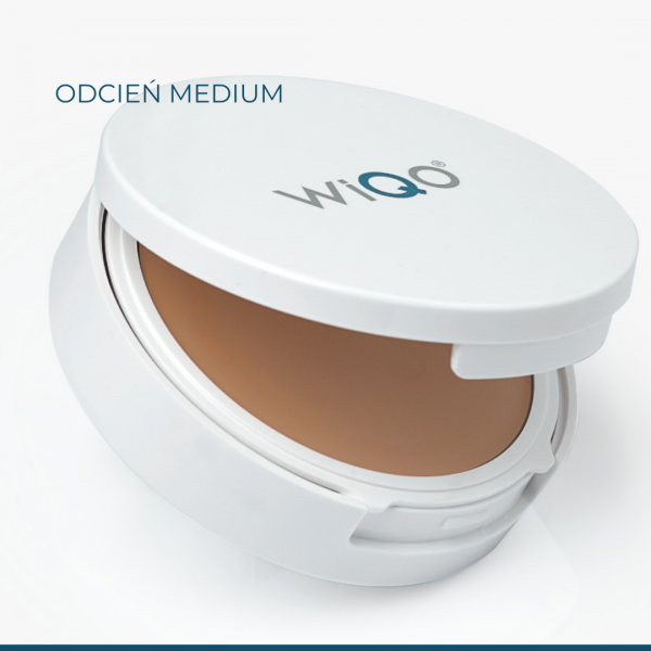 WIQO ICP CREAM  SPF 50+  koloryzujący krem w kompakcie 10,5ml 