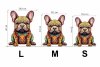Puzzle Drewniane Słodki Buldożek S