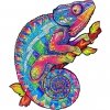 Puzzle Drewniane Magiczny Kameleon A3