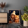 Malowanie Po Numerach Zestaw Rude Kotki 40x50