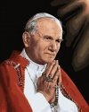 Malowanie Po Numerach Zestaw Papież Jan Paweł II 40x50