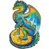 Puzzle Drewniane Magiczny Smok A3