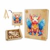 Puzzle Drewniane Skrzydlata Świnka  M