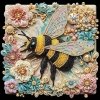 Haft Diamentowy Pszczółkowe Szczęście 30x30 cm