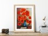 Haft Diamentowy Spokojne Maki 40x50