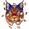 Puzzle Drewniane Magiczny Ryś A3