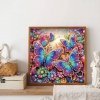 Haft Diamentowy Zjawiskowe Motyle 30x30 cm