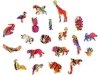 Puzzle Drewniane Dumny Lew A3