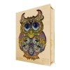 Puzzle Drewniane Urocza Sowa L