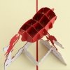 Kartka Pocztowa Okolicznościowa 3D Pop-up Walentynki Miłość