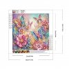 Haft Diamentowy W Ogrodzie Motyli 30x30 cm