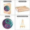 Puzzle Drewniane Mandala Yin Yang S