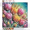 Haft Diamentowy Magiczne Tulipany 30x30 cm