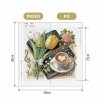 Haft Diamentowy Wiosenna Kawa 30x30 cm