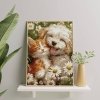 Malowanie Po Numerach Zestaw Pies i Kot 40x50