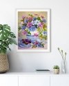 Haft Diamentowy Wdzięczne Powojniki 40x50