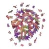 Puzzle Drewniane Królewski Lew A4