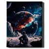Malowanie Po Numerach Zestaw Astronauta na Księżycu 40x50