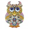 Puzzle Drewniane Urocza Sowa S