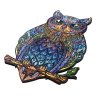 Puzzle Drewniane Magiczna Sowa A3