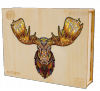 Puzzle Drewniane Królewski Łoś XL