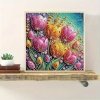 Haft Diamentowy Magiczne Tulipany 30x30 cm