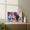 Malowanie Po Numerach Zestaw Bezzubik i Stitch 40x50