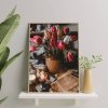 Malowanie Po Numerach Zestaw Tulipany z Ogrodu 40x50