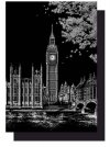 Magiczna Zdrapka Wieża Big Ben Londyn 40x28 cm